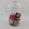 Vaso de chocolate con sabor