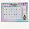 Planner mensual de escritorio