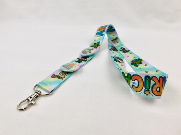 Lanyard + chapitas