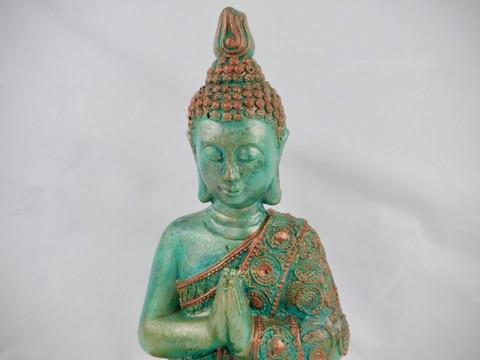 Artesanías de figura de yeso buda